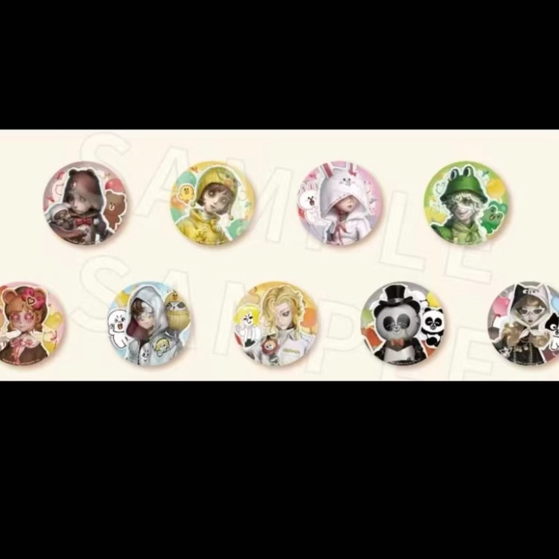 【萌物谷社】第五人格LINEFRIENDS联动系列正Q吧唧 潮玩盲盒 代拆