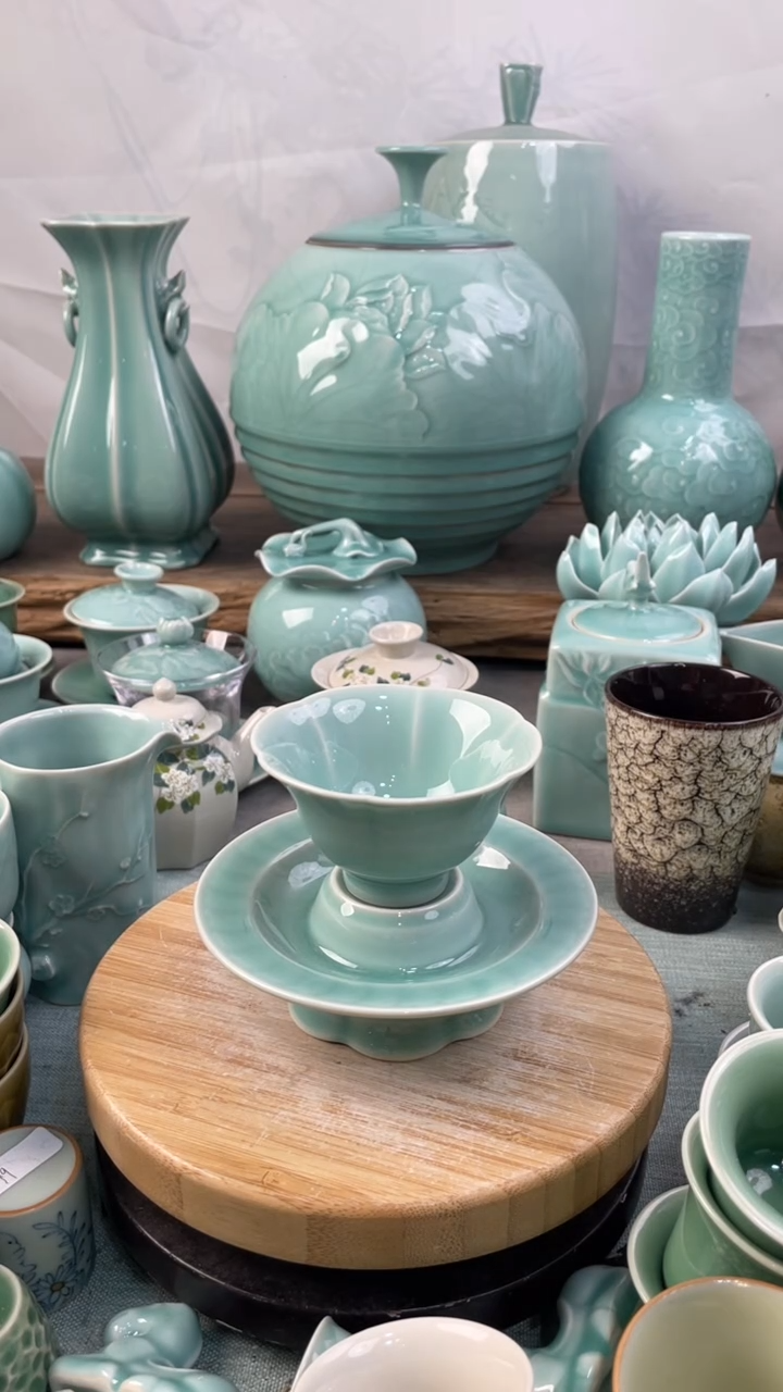 【闪购商品】特价福利 微瑕 慧仙青瓷