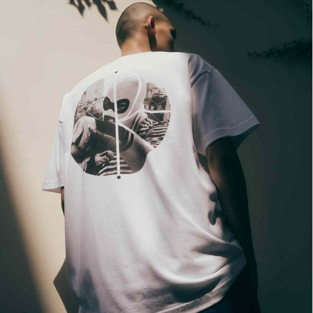 Polar Skate Co Klez Fill Logo Tee 后背填充印花滑板短袖T恤潮