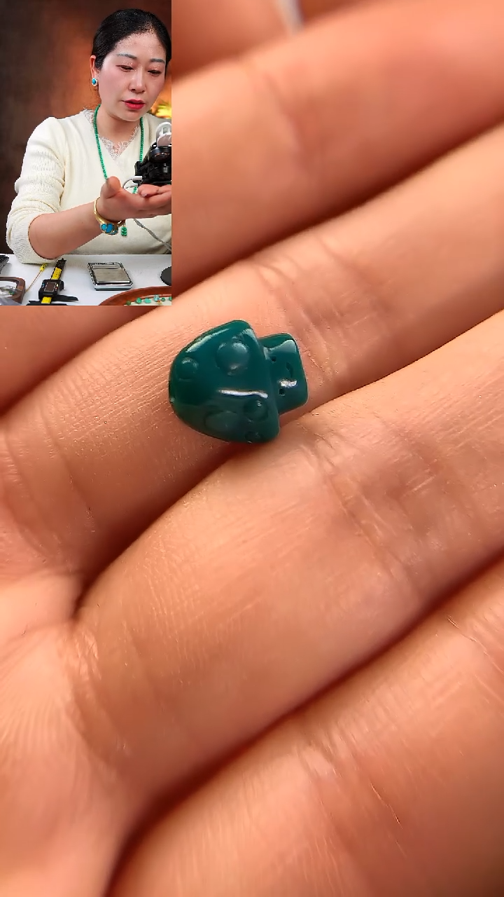 未镶嵌绿松石珠宝奇石1