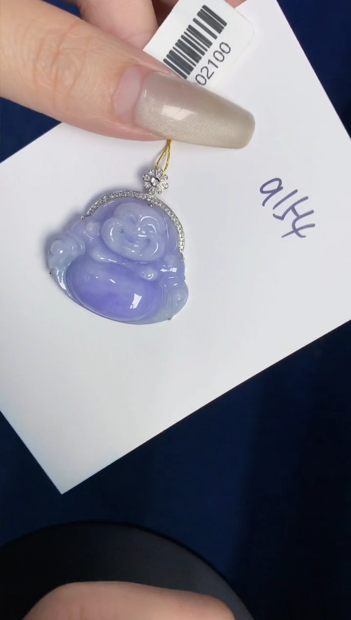 【闪购商品】翡翠颈饰18K金镶嵌0000000000