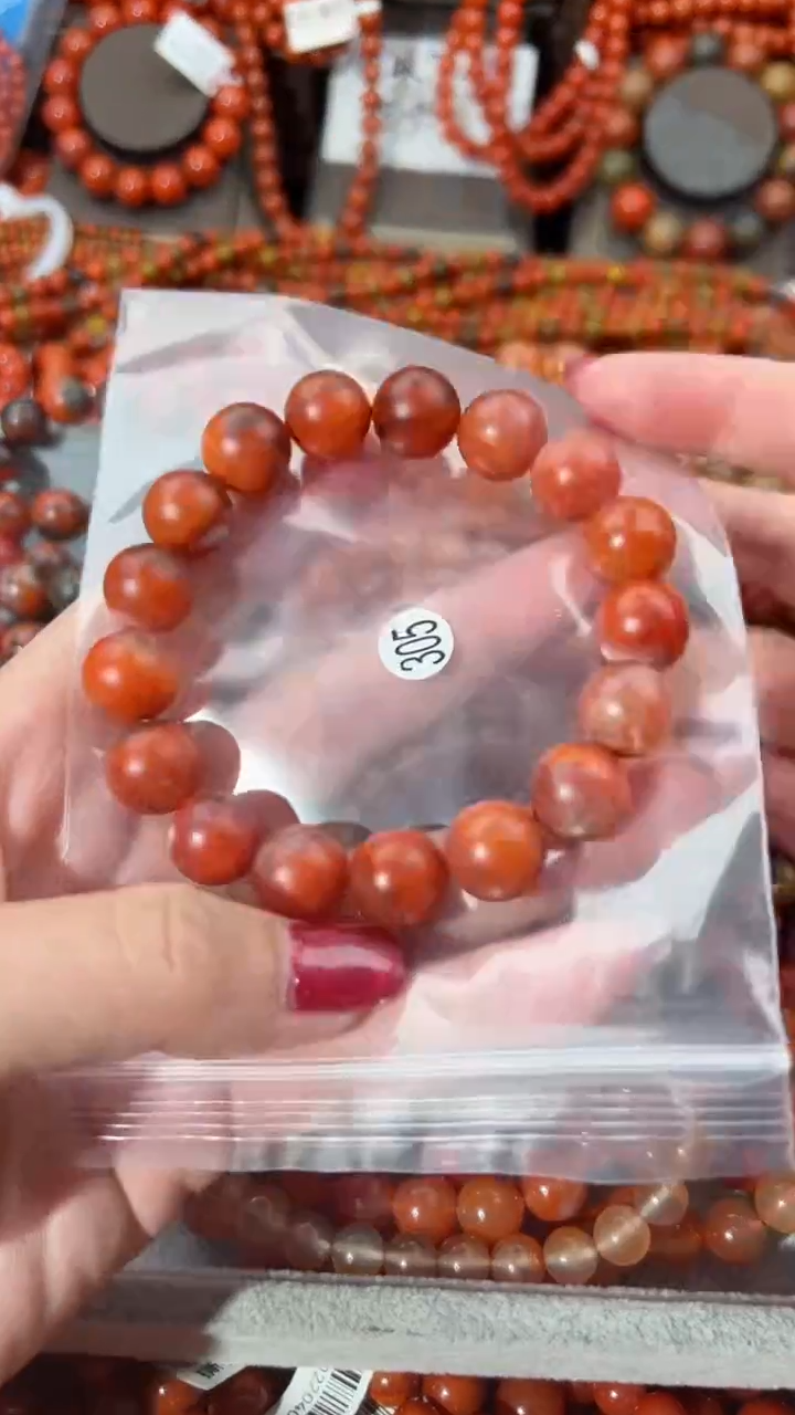 【闪购商品】南红玛瑙手串未镶嵌12