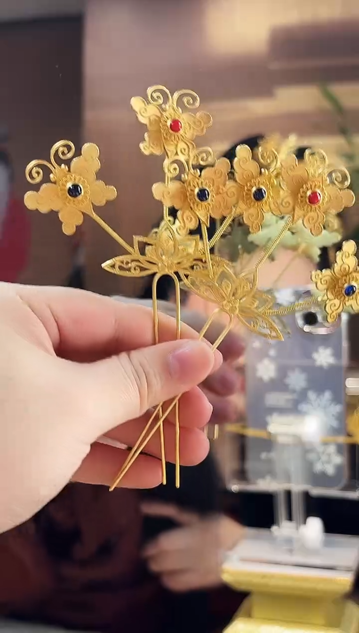 无925银蝴蝶颤颤/对