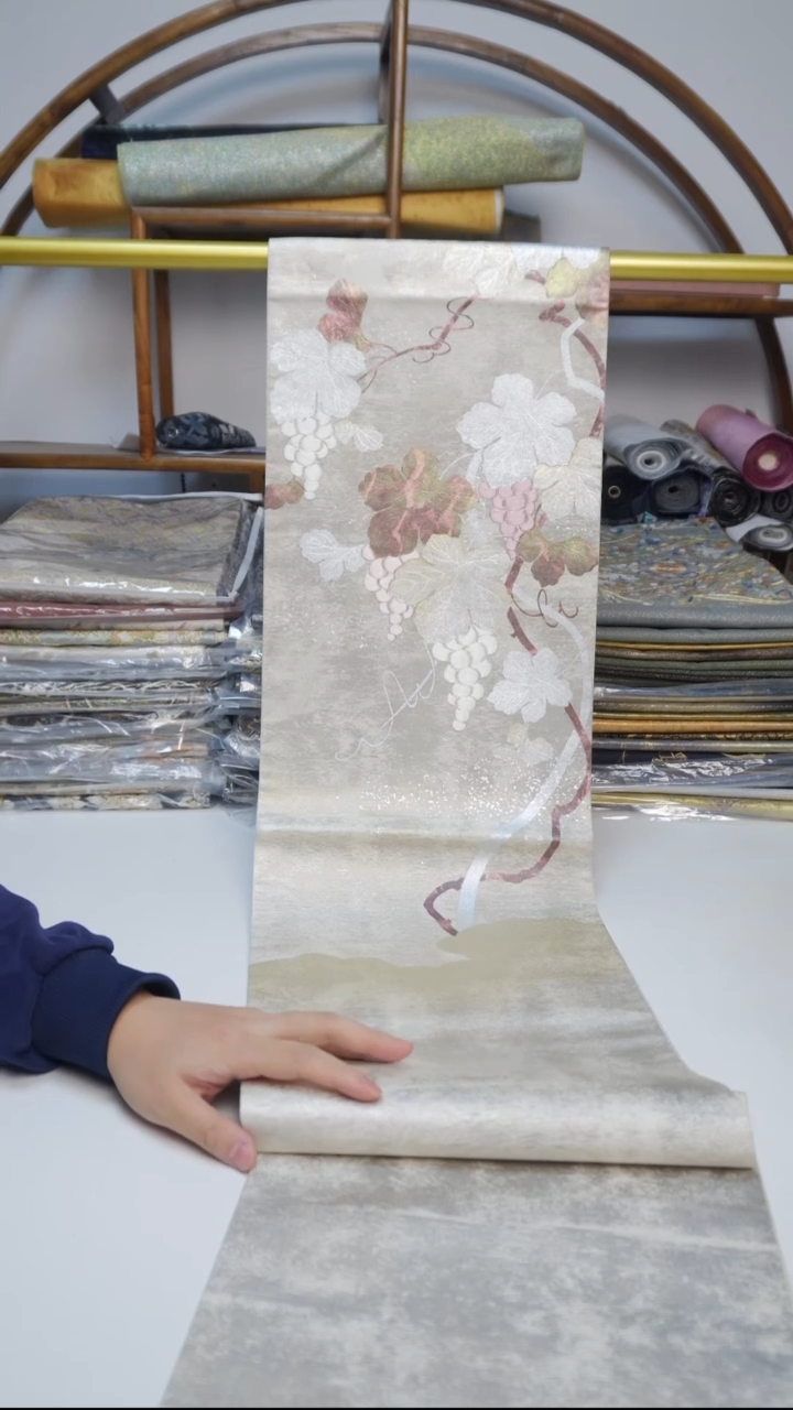 织绣41葡萄刺绣刺绣