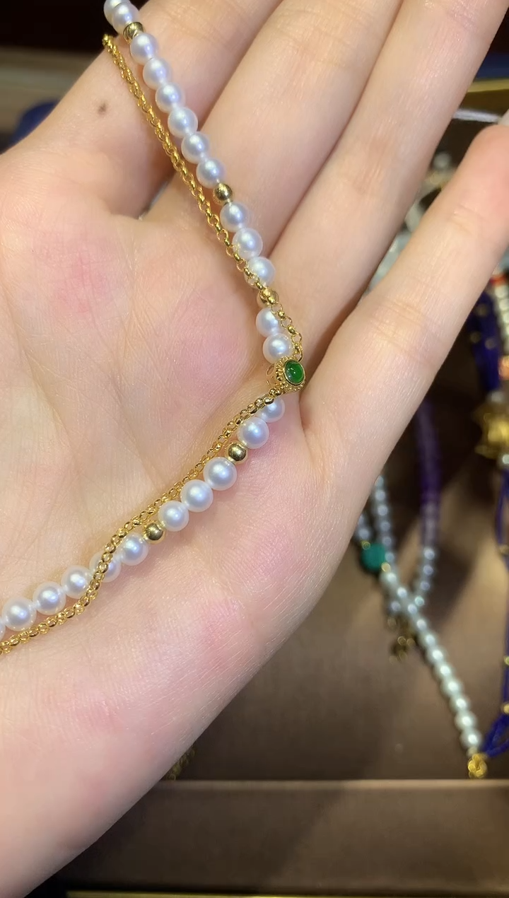 【闪购商品】18K金手链手链时尚时尚