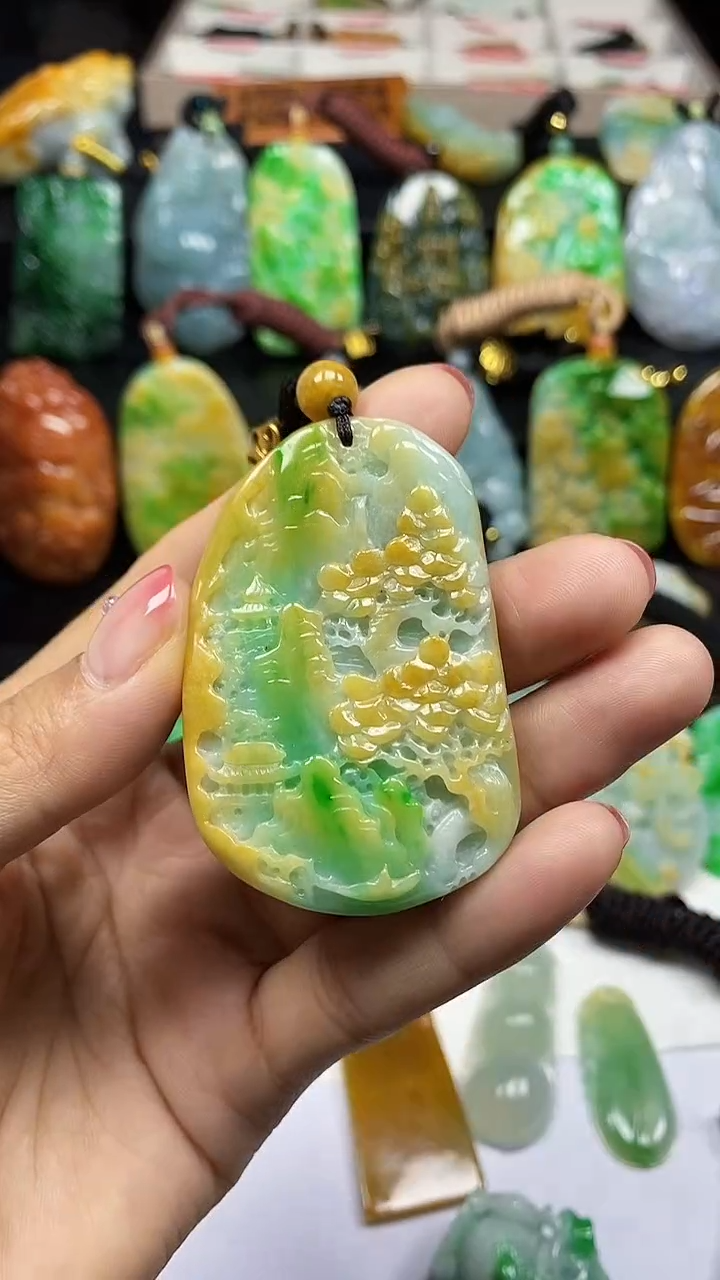 定制翡翠未镶嵌翡翠A货