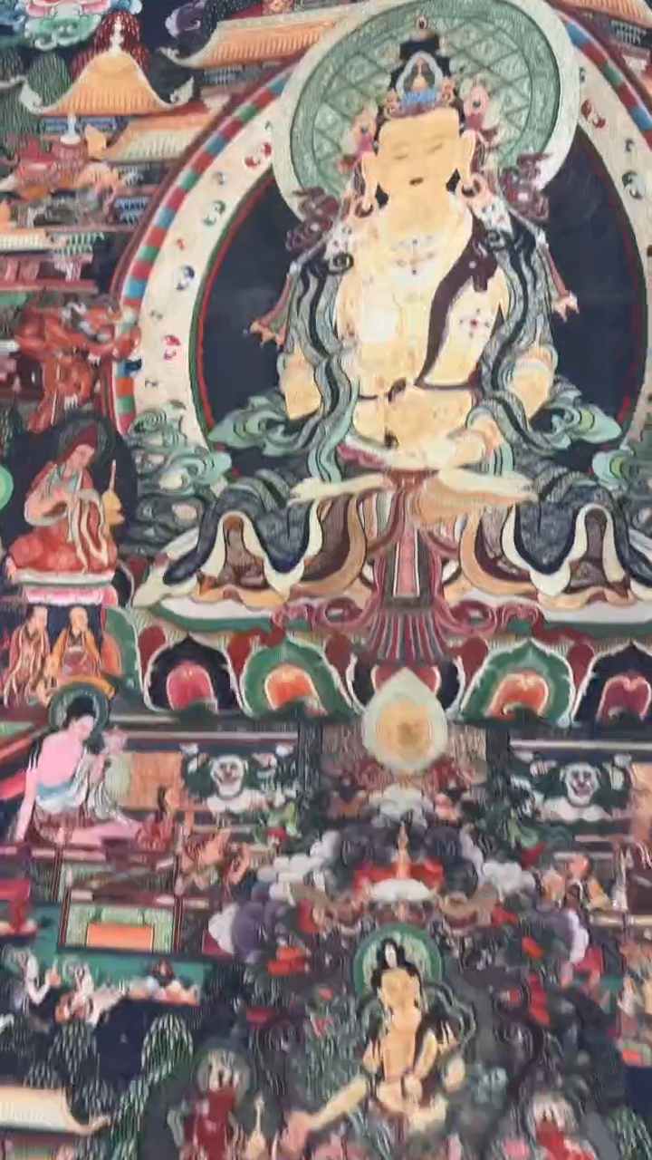 装裱画唐卡藏艺阁精美绘画作品TK16092