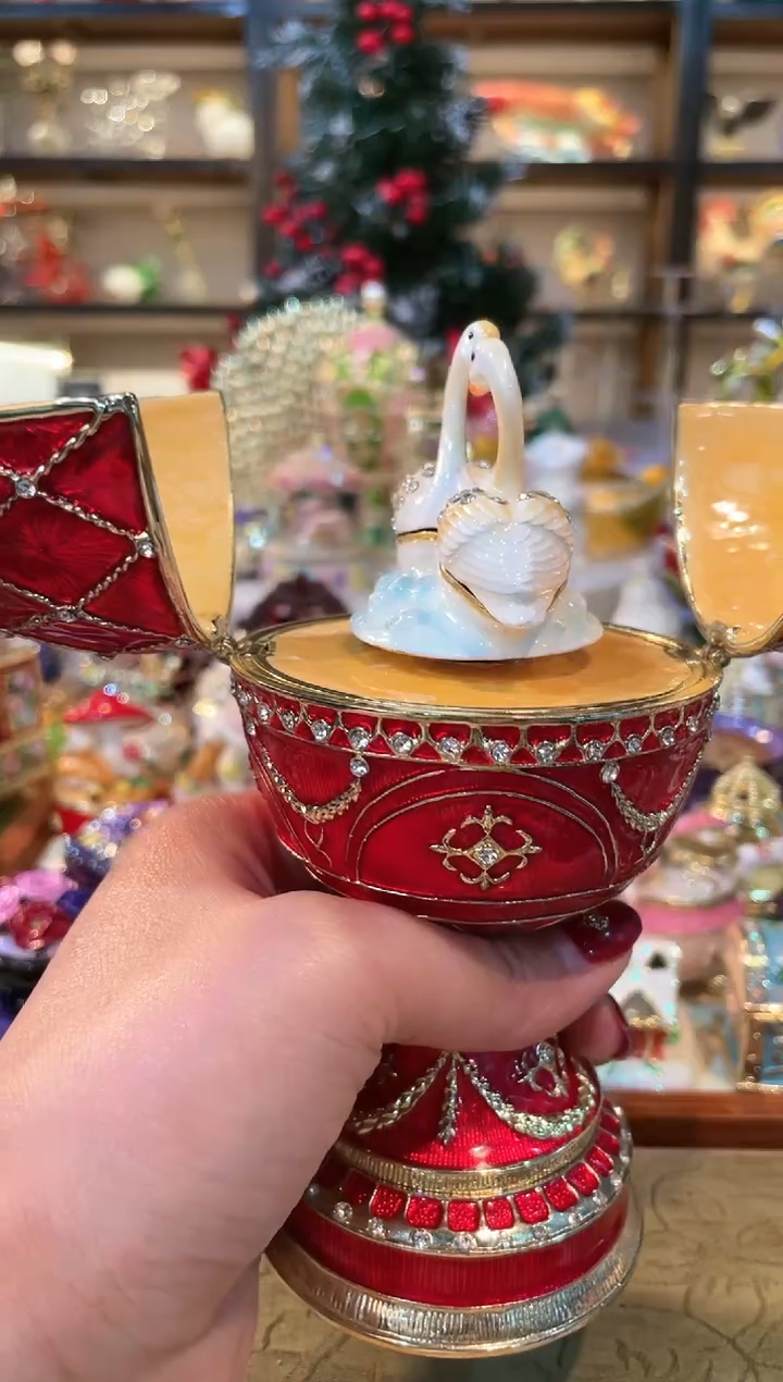 【闪购商品】珐琅彩首饰收纳盒