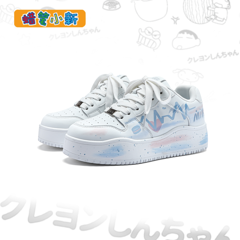 蜡笔小新鞋子男款爆款2025新款冬季学生百搭休闲鞋男士开车专用鞋