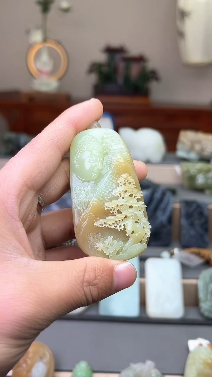 【闪购商品】和田玉挂件未镶嵌吊坠