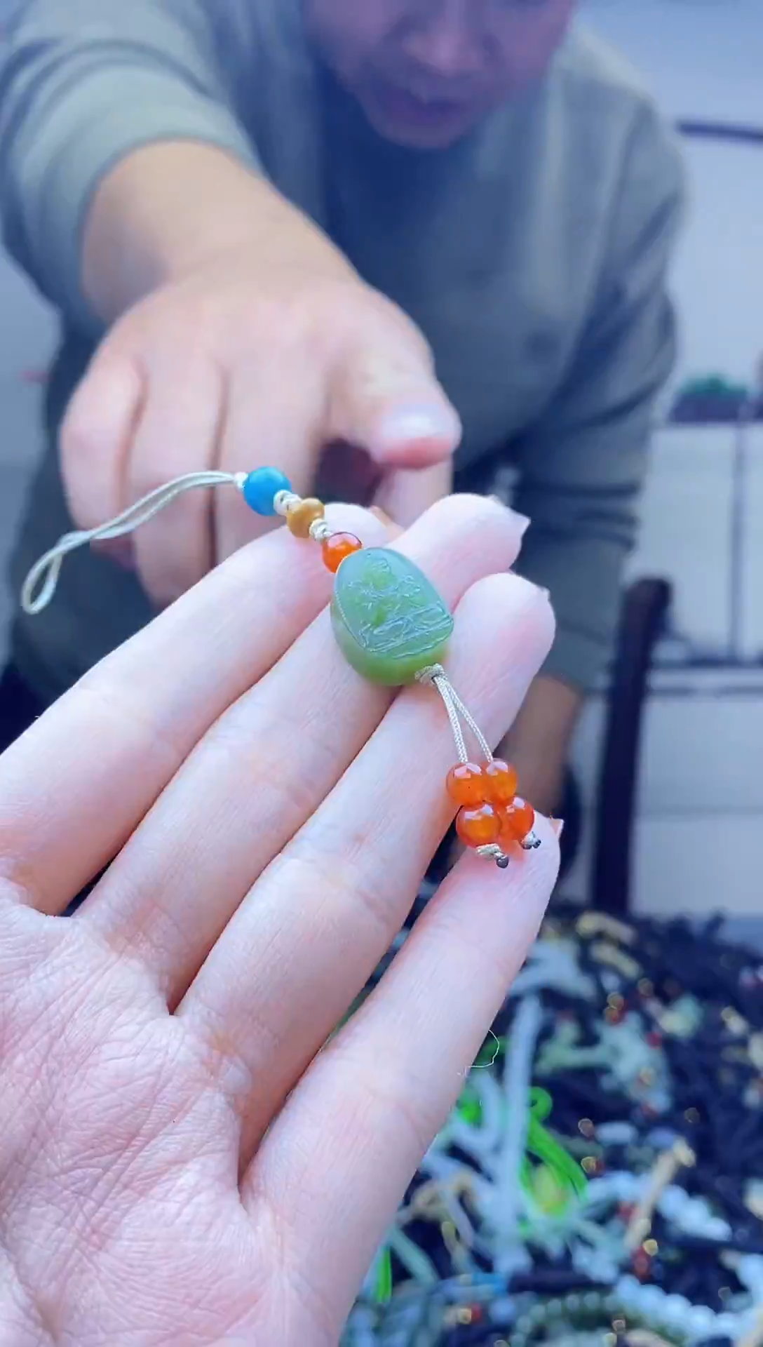 颈饰未镶嵌和田玉多样性发拍一发一