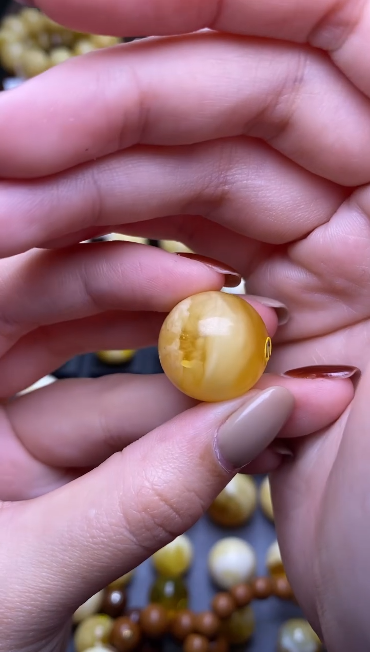 【闪购商品】琥珀裸石未镶嵌大小姐珠宝严选218