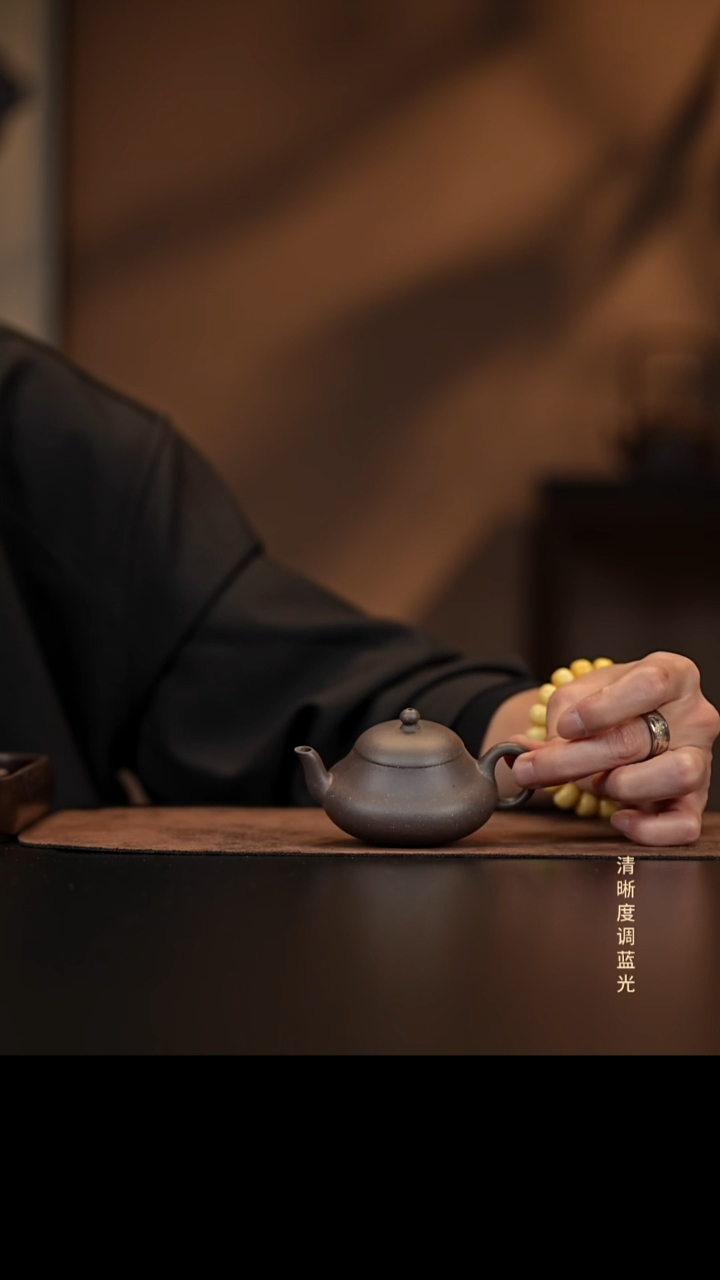 允禾斋 紫砂壶  小君德 天青 