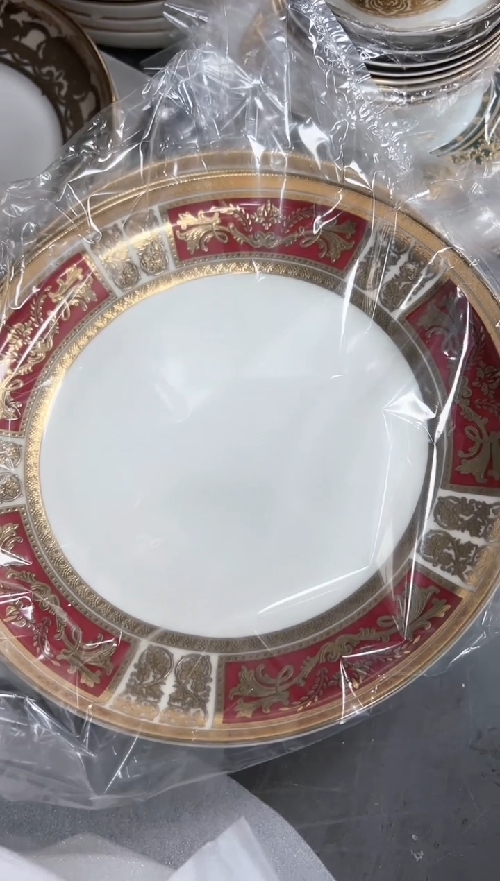 【闪购商品】瓷片12英寸窝盘 尾单微瑕