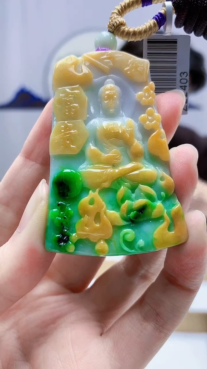 未镶嵌定制翡翠5145zm-毛货挂件人物122
