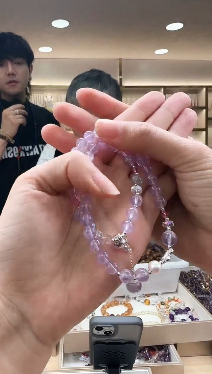 【闪购商品】水晶手串库存有限售完即止银S925镶嵌 