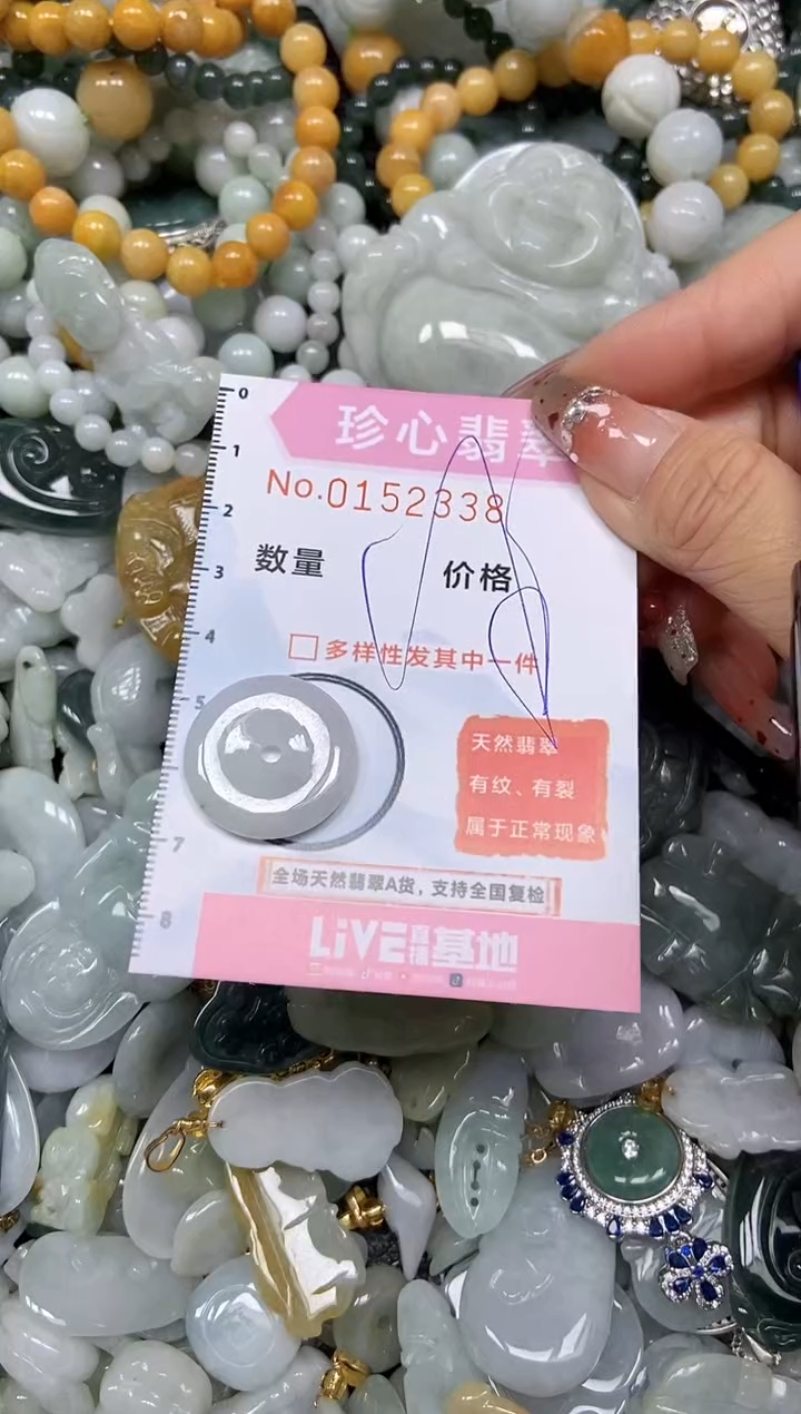【闪购商品】翡翠颈饰未镶嵌闪购链接0152338