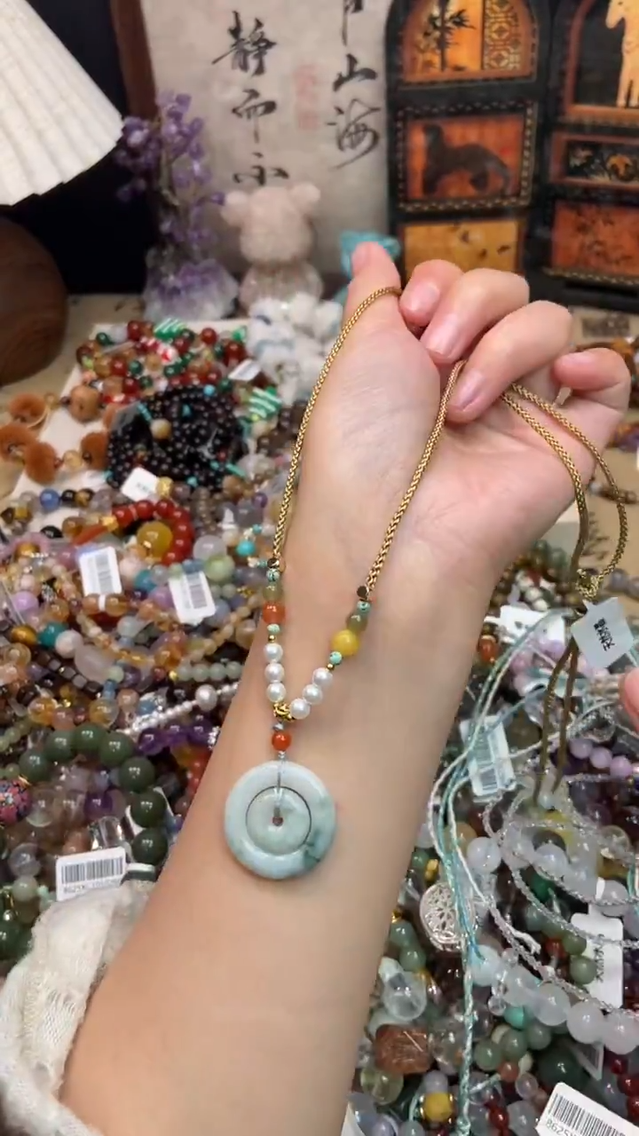 未镶嵌翡翠项链442