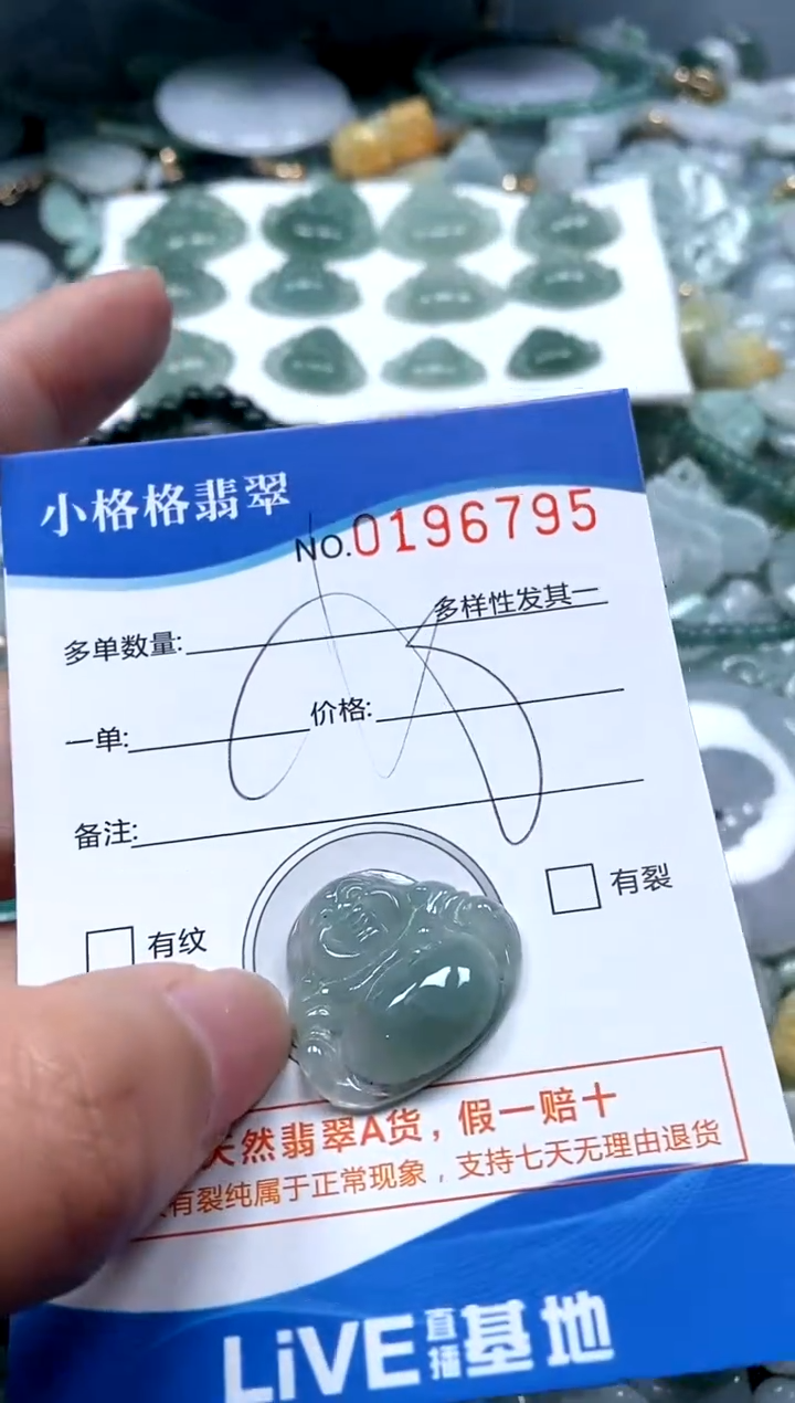 【闪购商品】翡翠颈饰未镶嵌闪购商品0196795