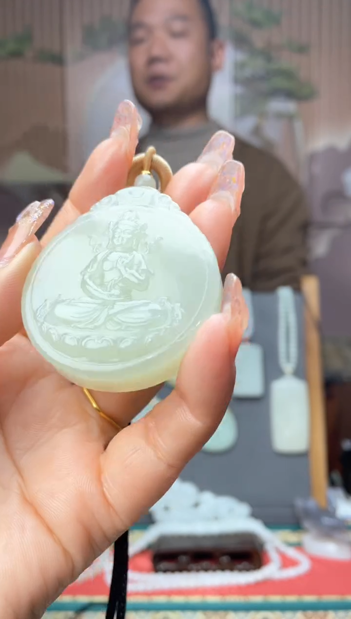 【闪购商品】和田玉未镶嵌颈饰拍一发一