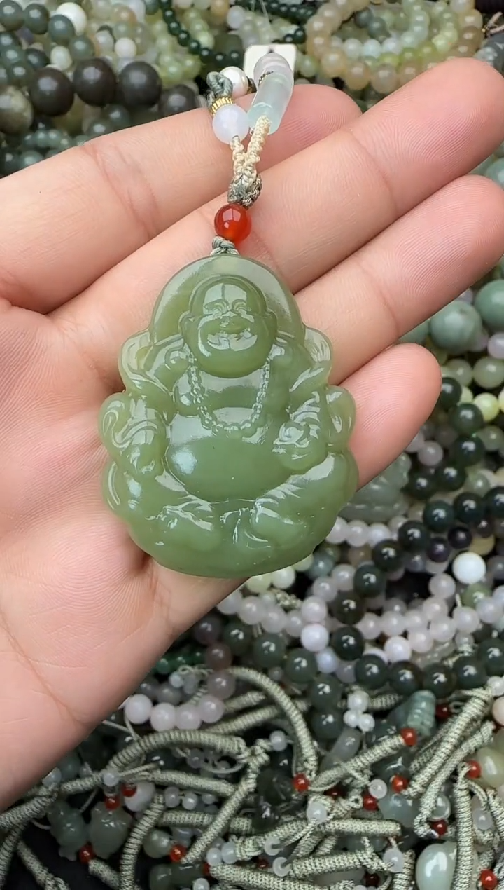 颈饰未镶嵌和田玉拍一发一