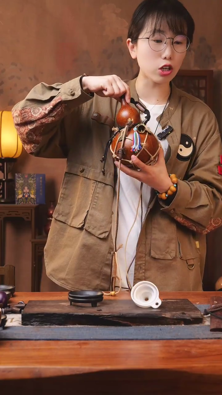 【闪购商品】174A号精品大漆葫芦防腐防渗装水茶酒