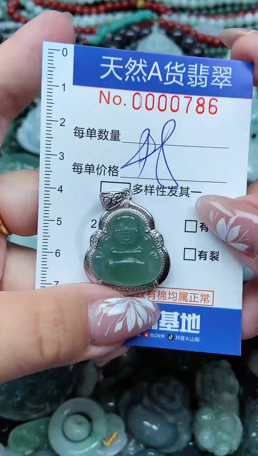 颈饰未镶嵌翡翠天然A货 支持复检