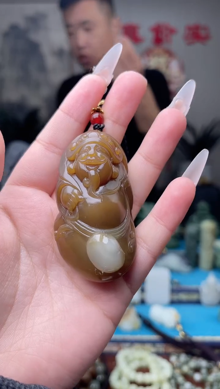 【闪购商品】和田玉未镶嵌挂件1