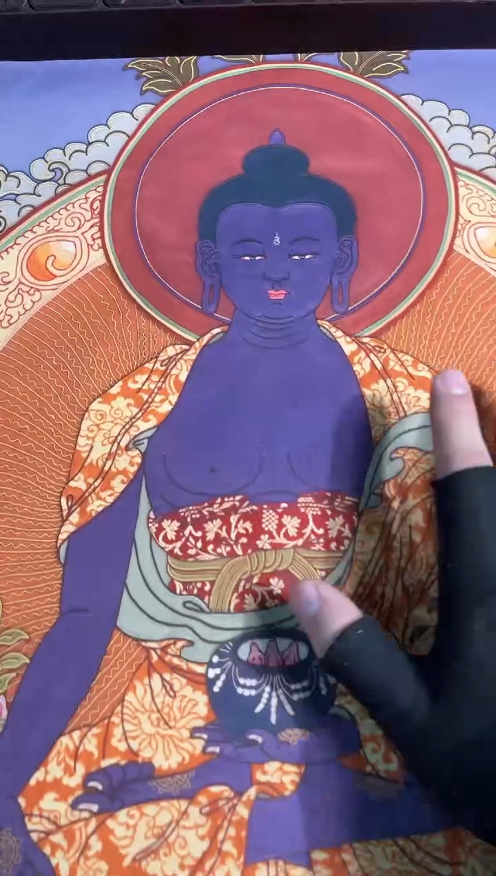 卷轴画天天的唐卡tk160