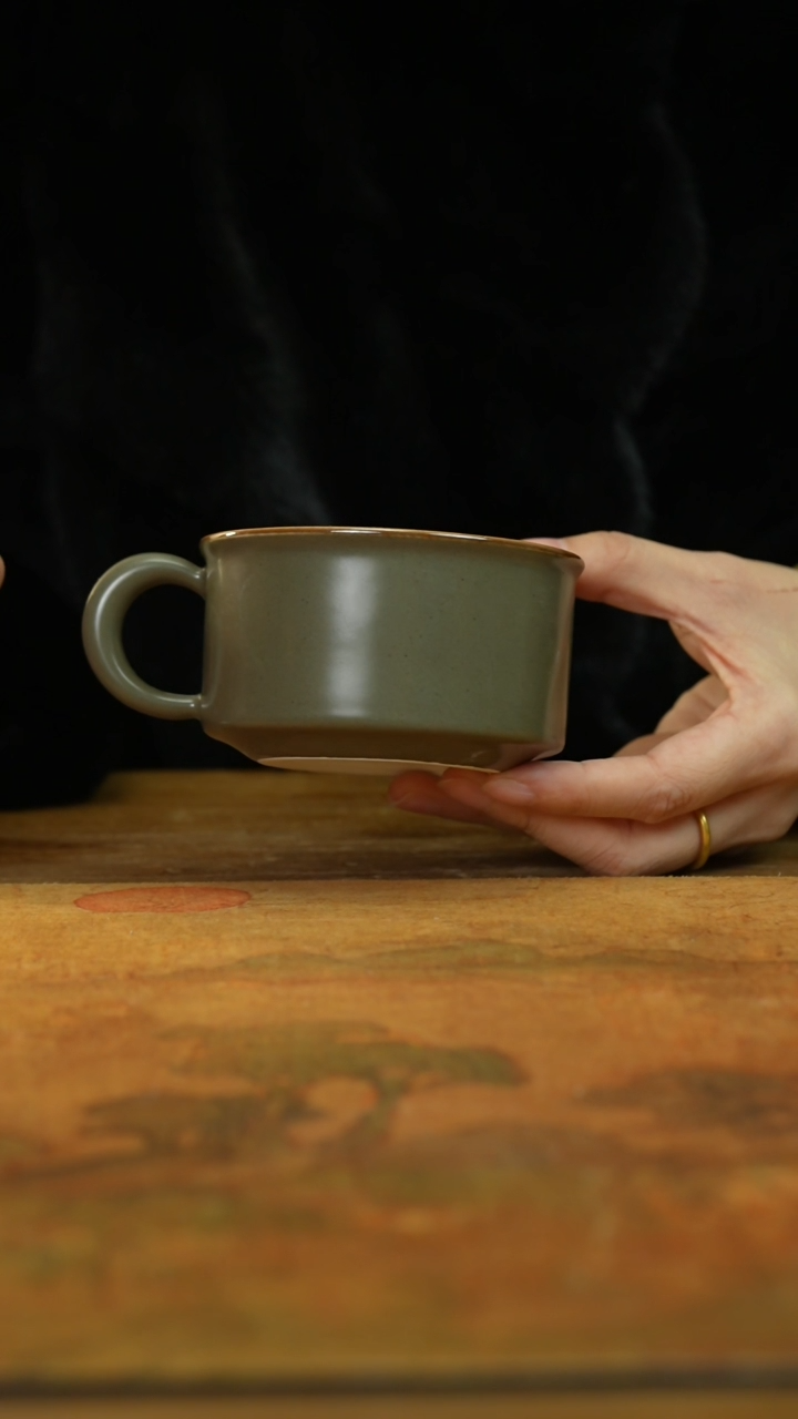 【闪购商品】瓷片咖啡杯景德镇上庄陶瓷