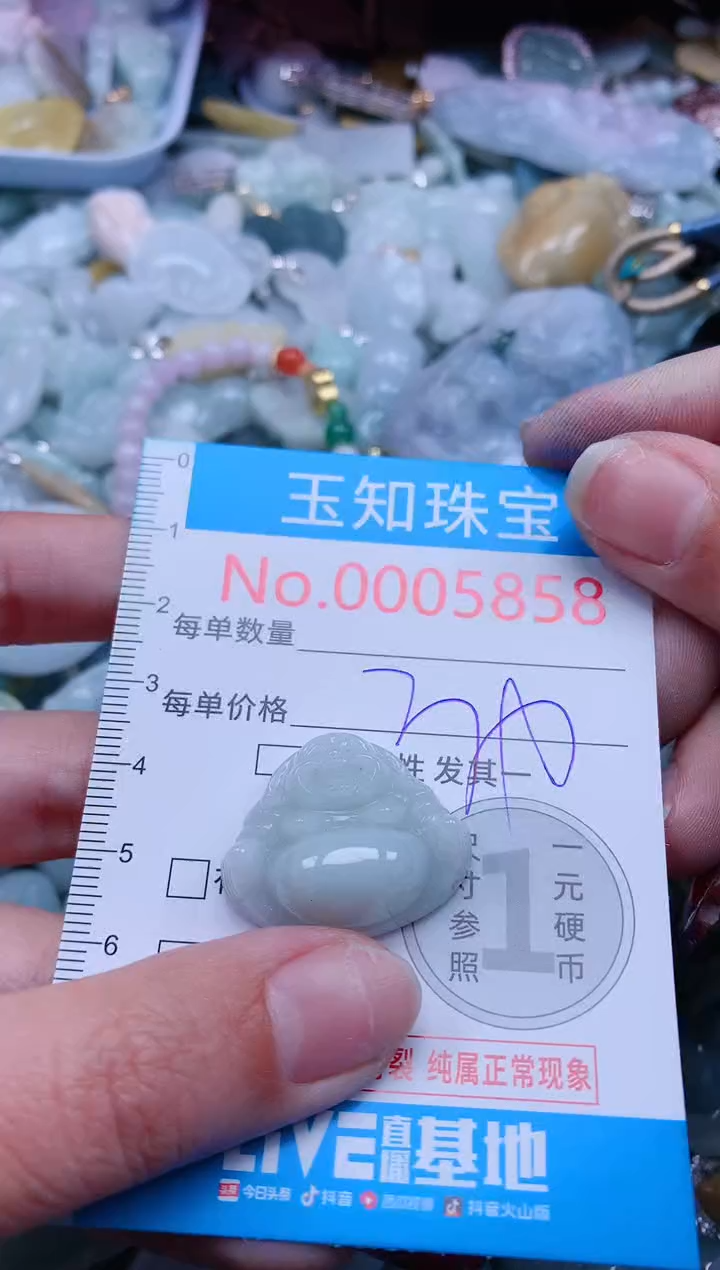 【闪购商品】翡翠吊坠(不含链)未镶嵌5858