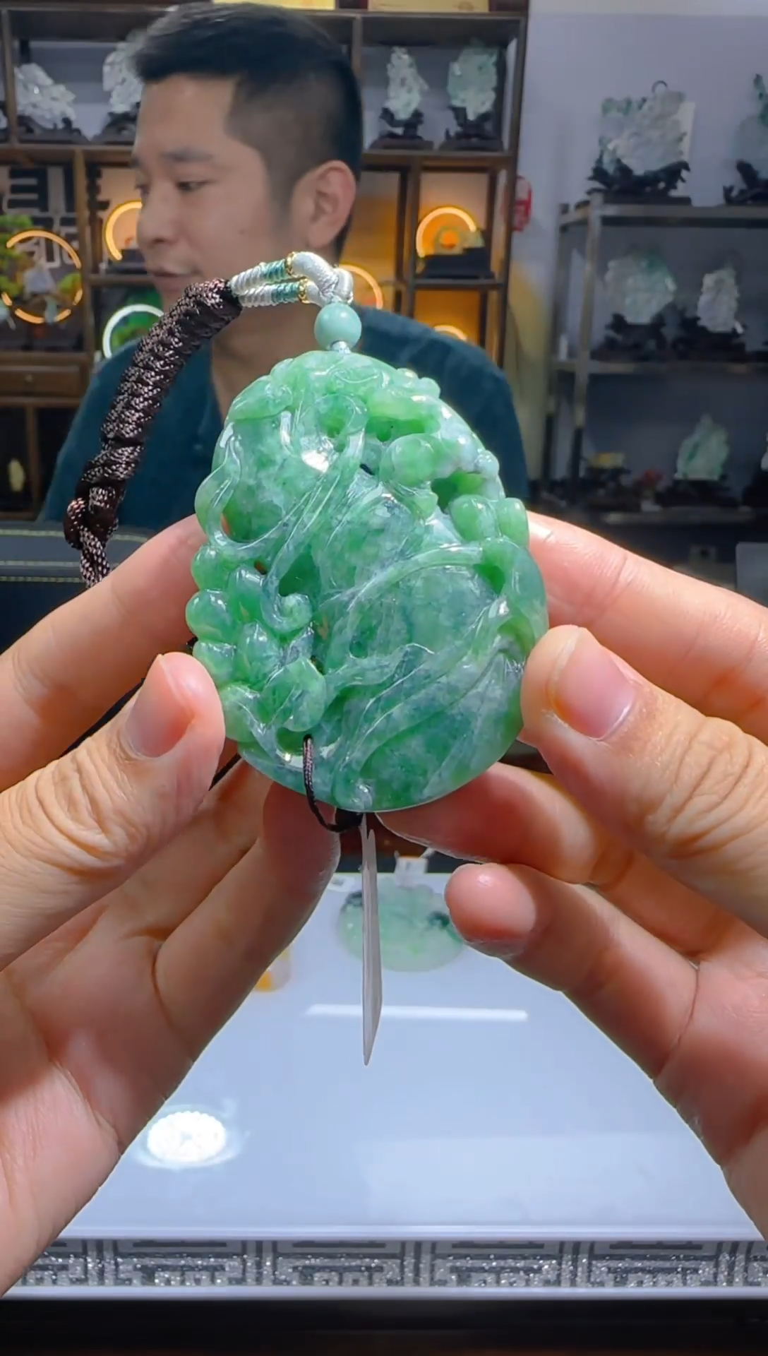 定制翡翠未镶嵌L-@@QJXX63007