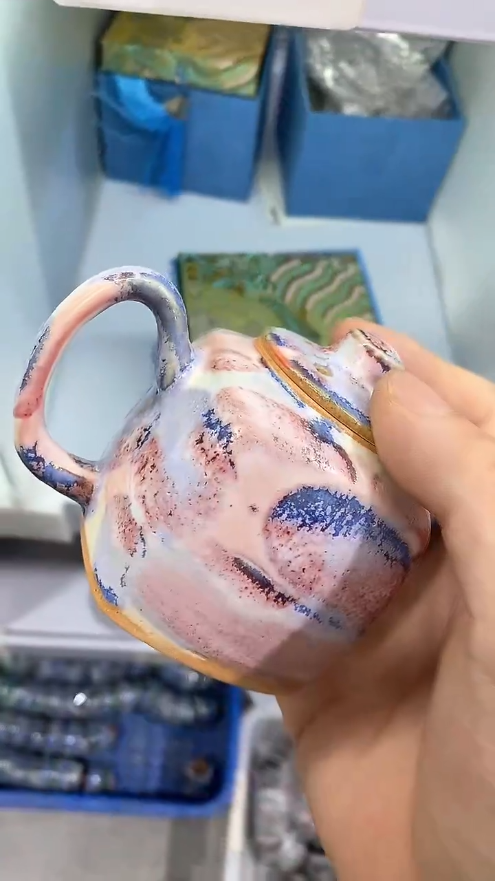 瓷片陶瓷茶器孤品D132