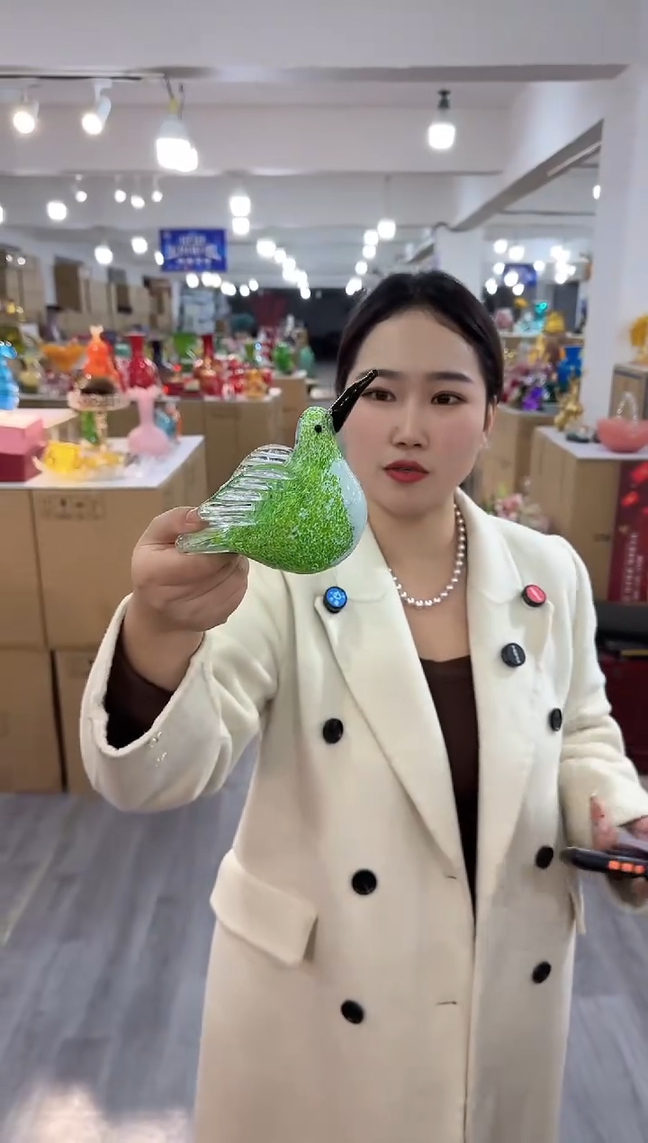 【闪购商品】琉璃简屿花器V-品26