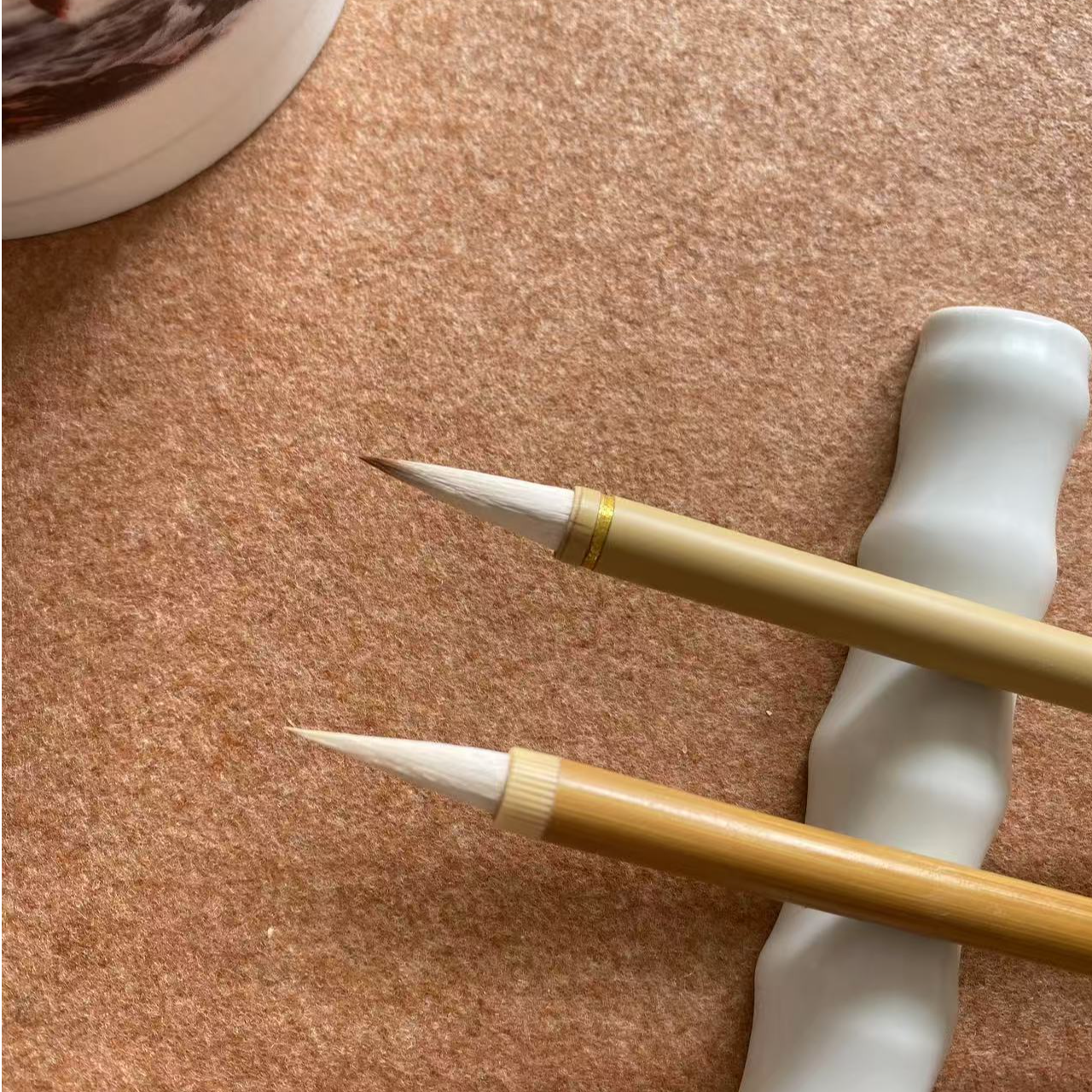 【漱石漱玉】兼毫出锋2.8口径0.8羊毫出锋2.8口径0.7初学者组合套装