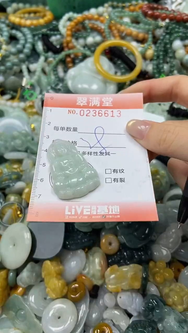 未镶嵌挂件翡翠闪购0236613