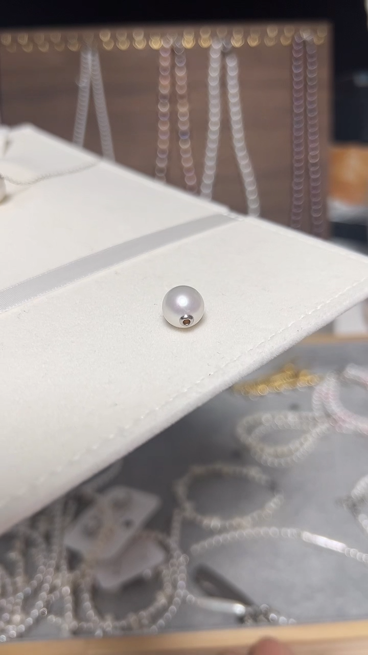 吊坠(不含链)银S925镶嵌淡水珍珠永丽珍珠严选