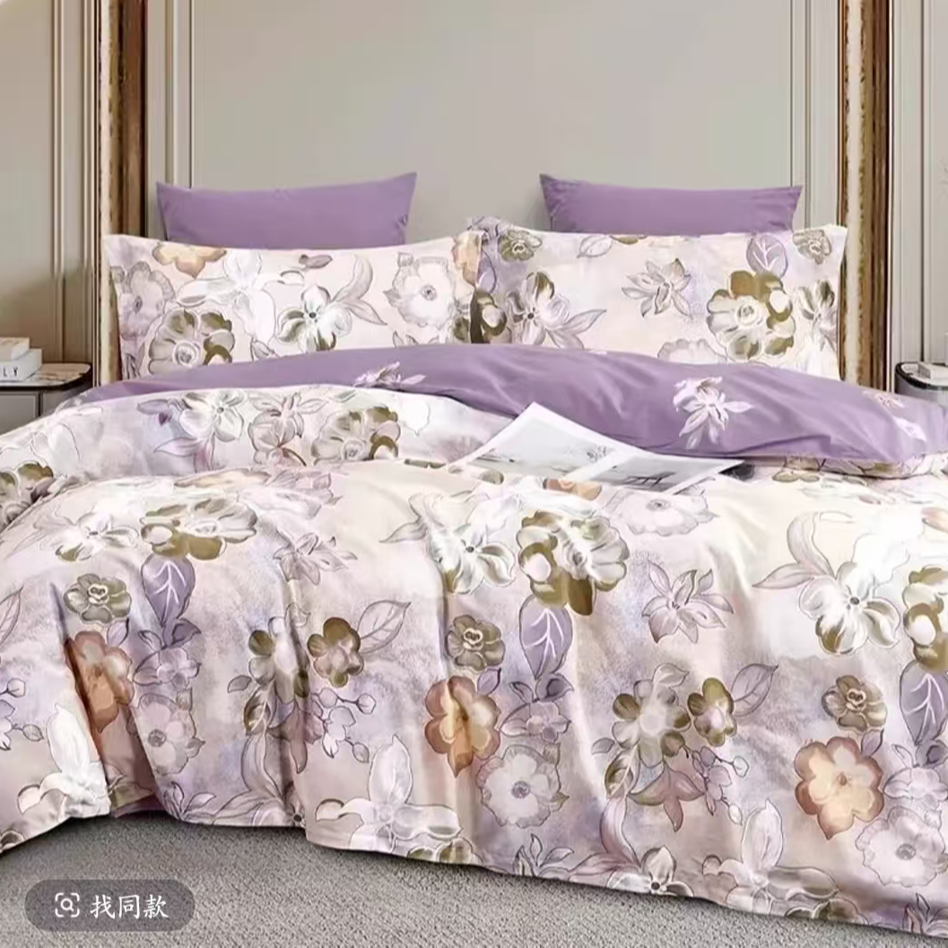 【玉兰花床单】 2.3*2.3米双人床单 加厚  舒适透气