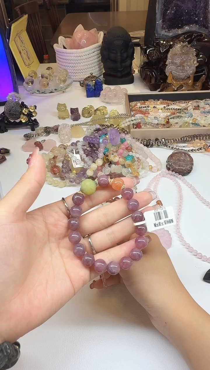 水晶珠宝半成品未镶嵌_***淮水晶手串