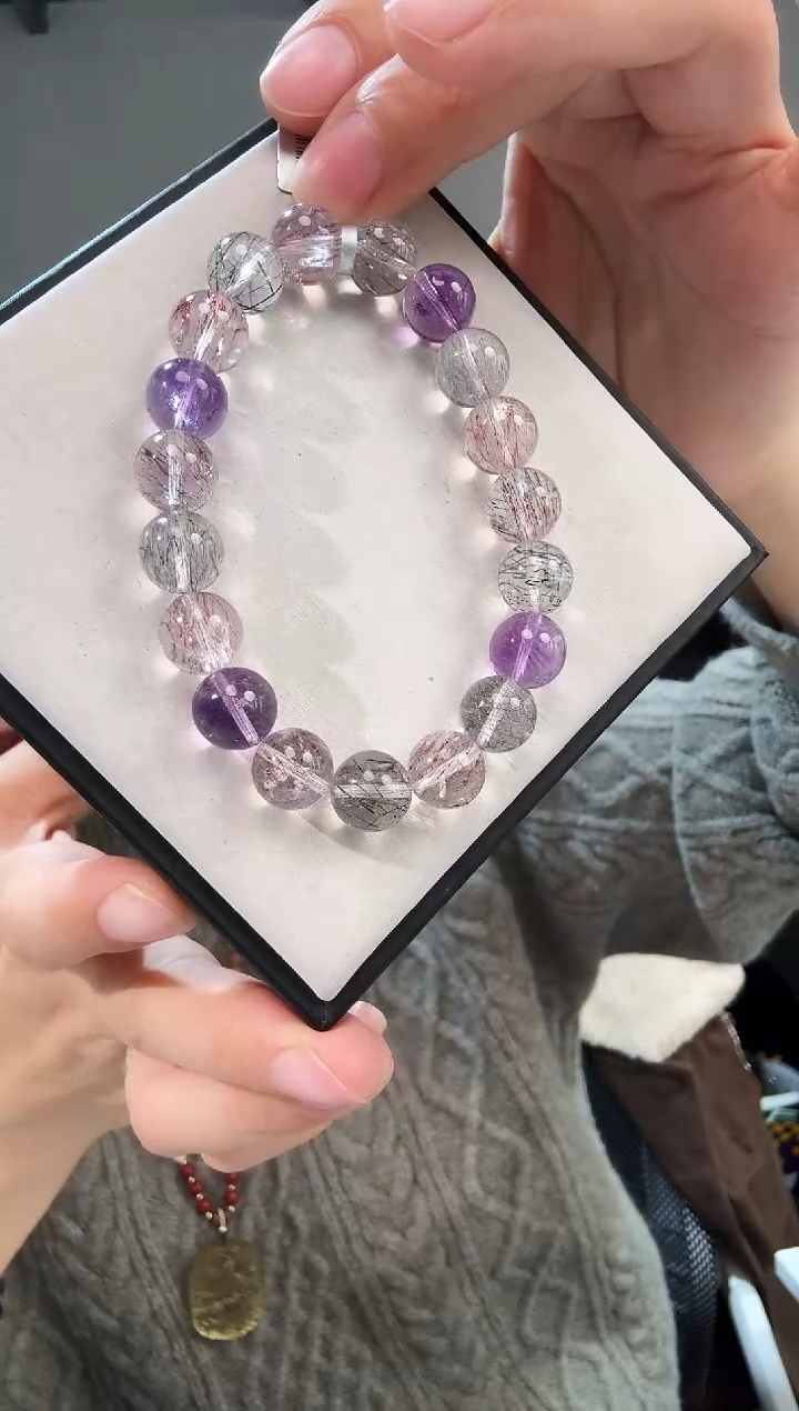 未镶嵌手链水晶 优0891 约10mm