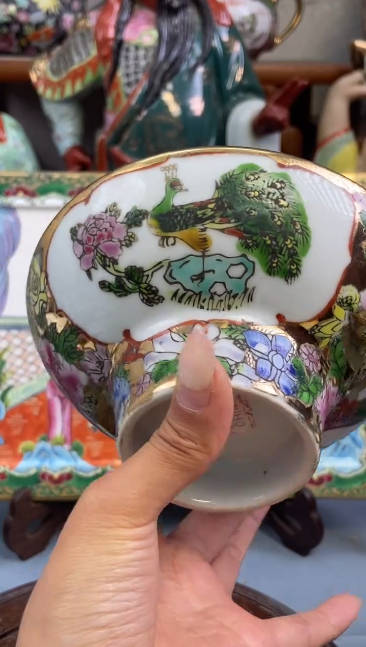 瓷片微瑕慎拍景德镇窑老厂瓷器单件