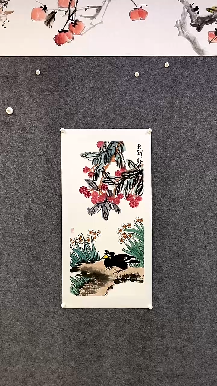 国画缪新农老师国画作品