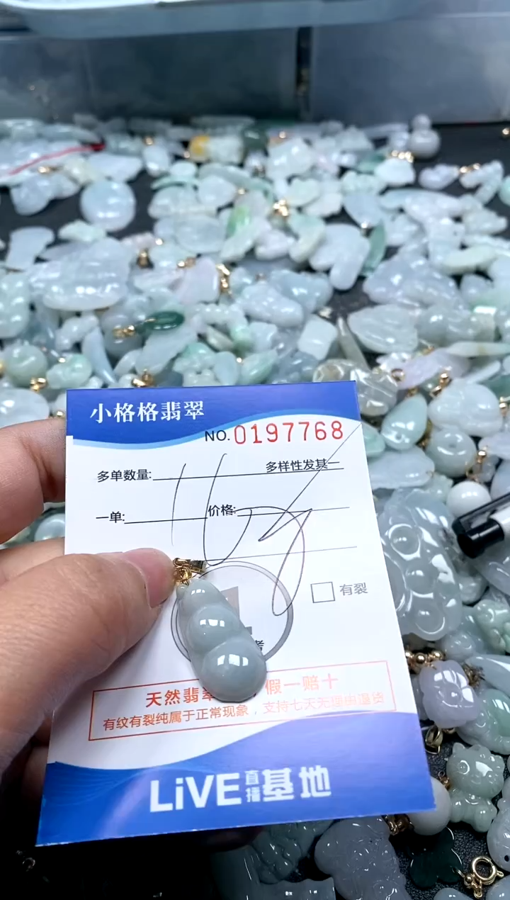 【闪购商品】翡翠颈饰未镶嵌闪购商品0197768