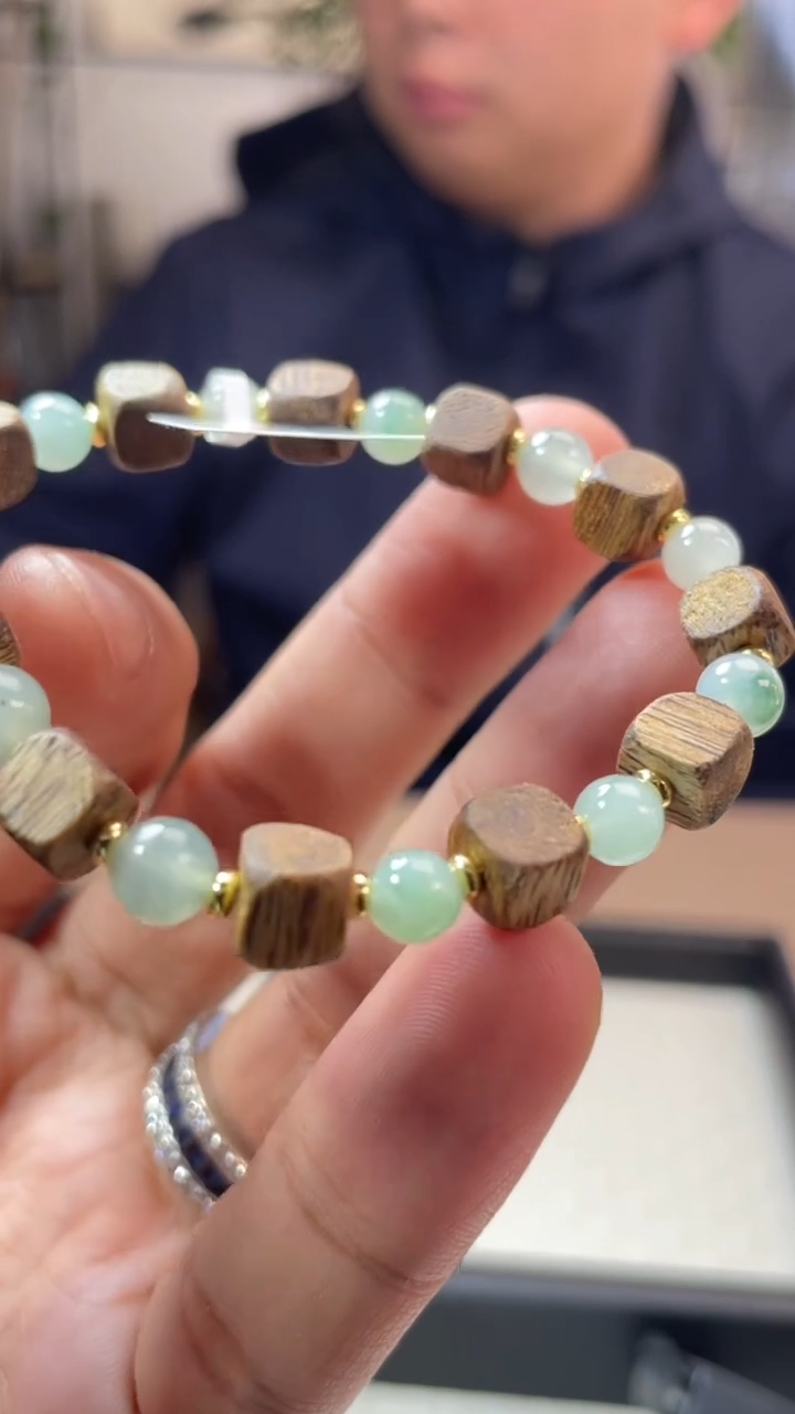 未镶嵌手链翡翠手串