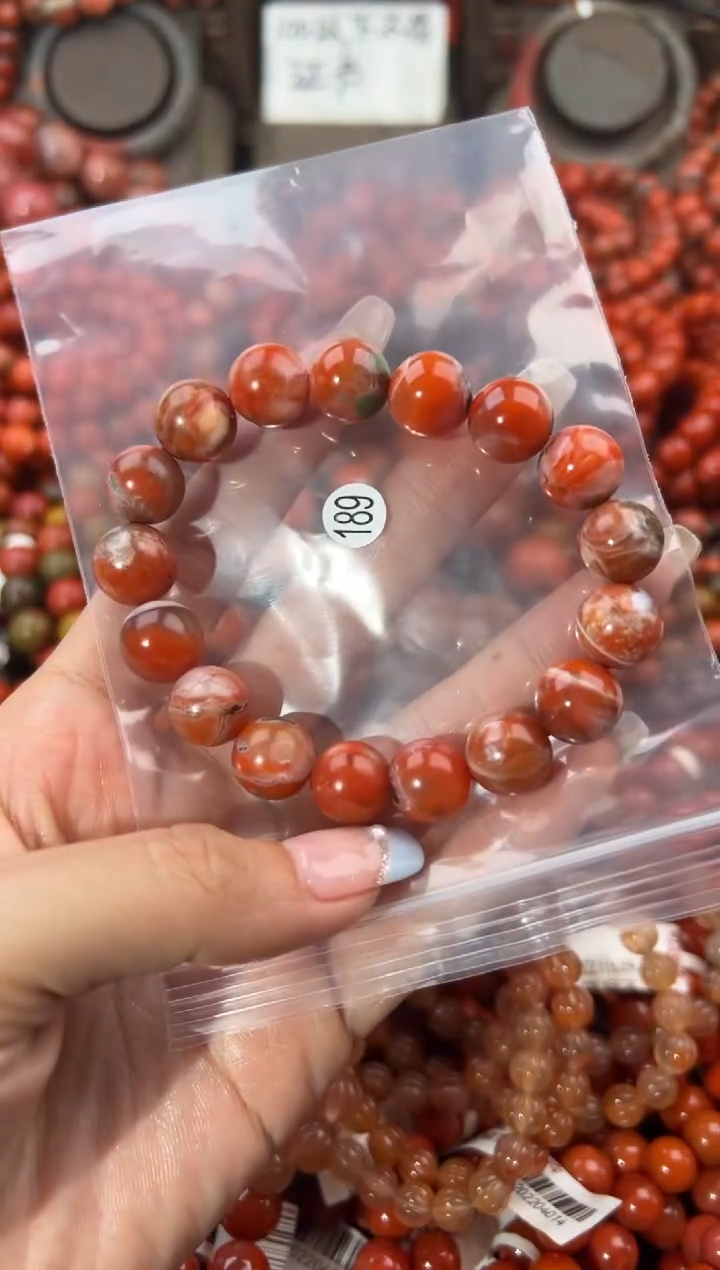 未镶嵌手串南红玛瑙12+