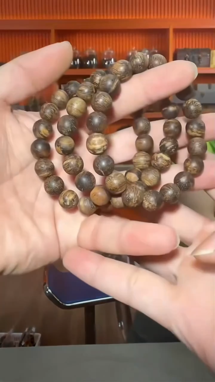 沉香手串193号单圈1.0多样性发一