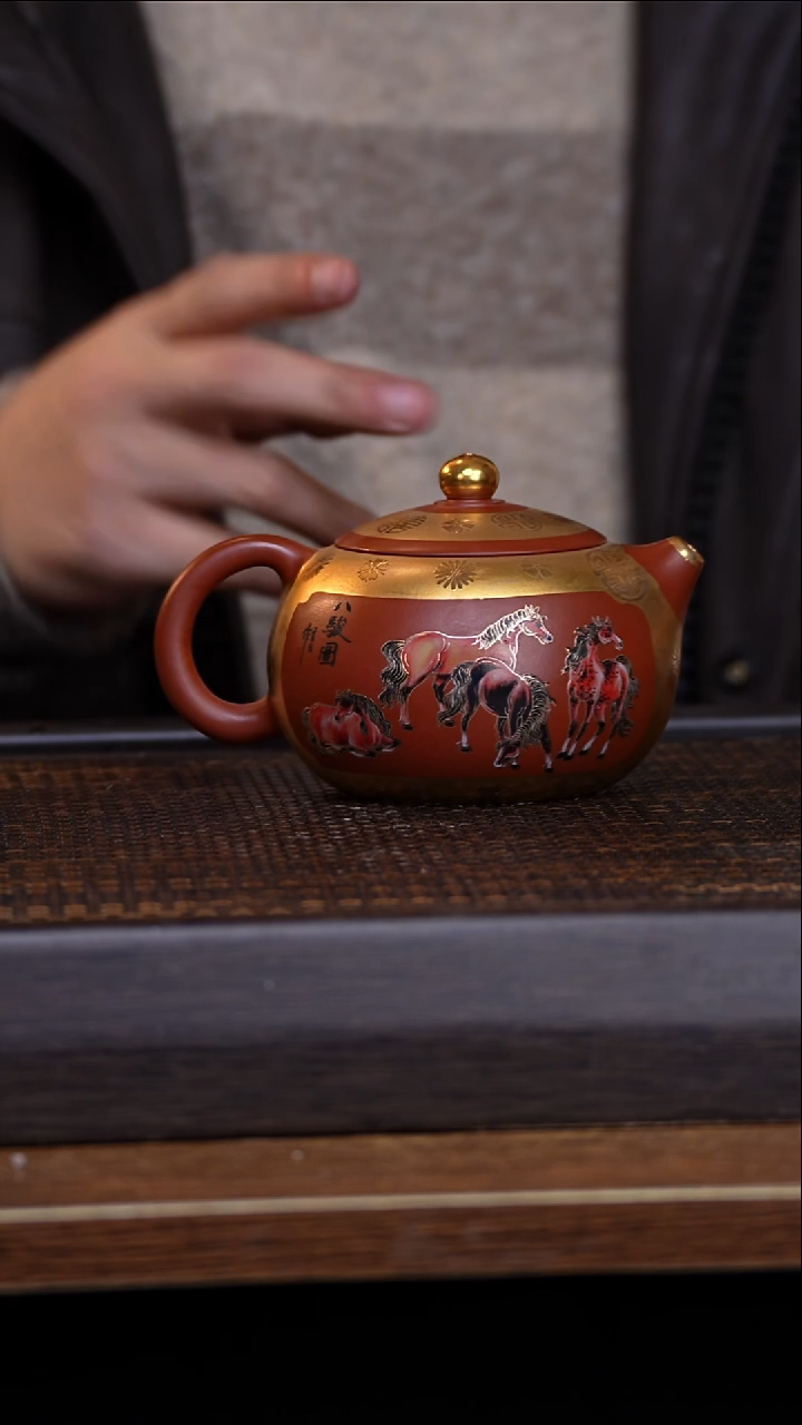 茶壶紫砂宜兴手工原矿紫砂壶001