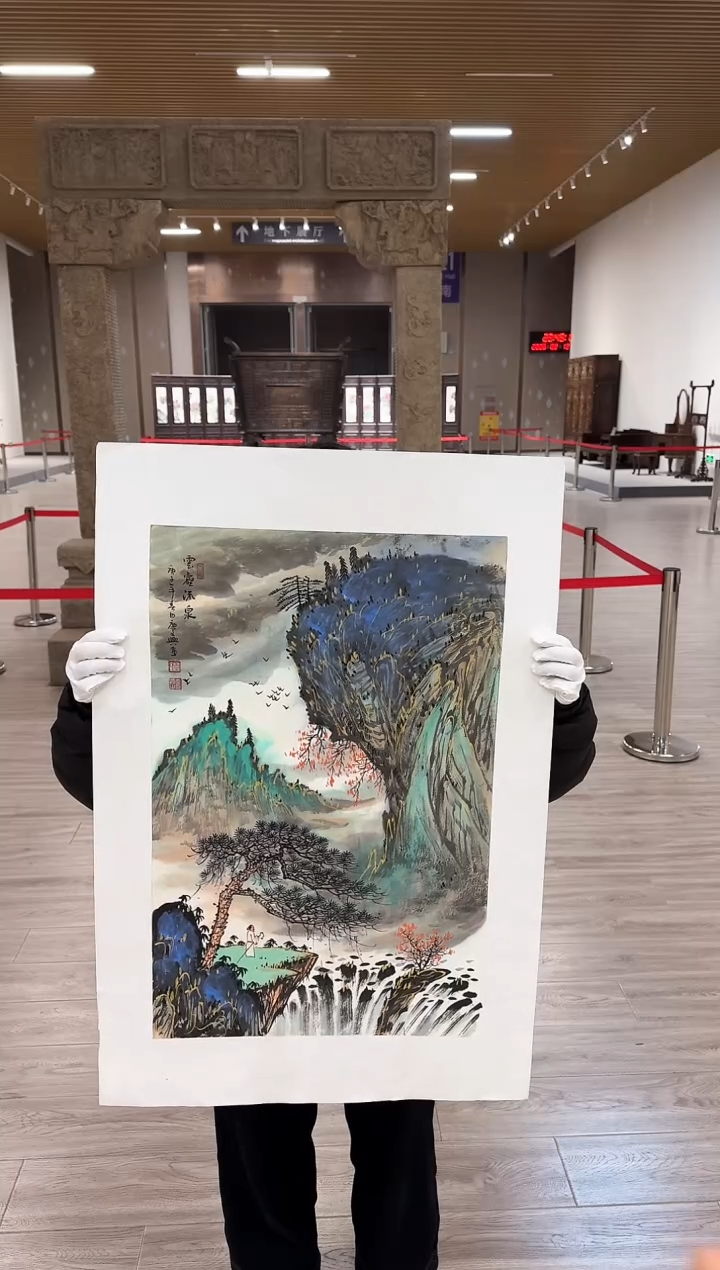 【闪购商品】国画6 赵隆轩艺术馆李庆兴老师作品