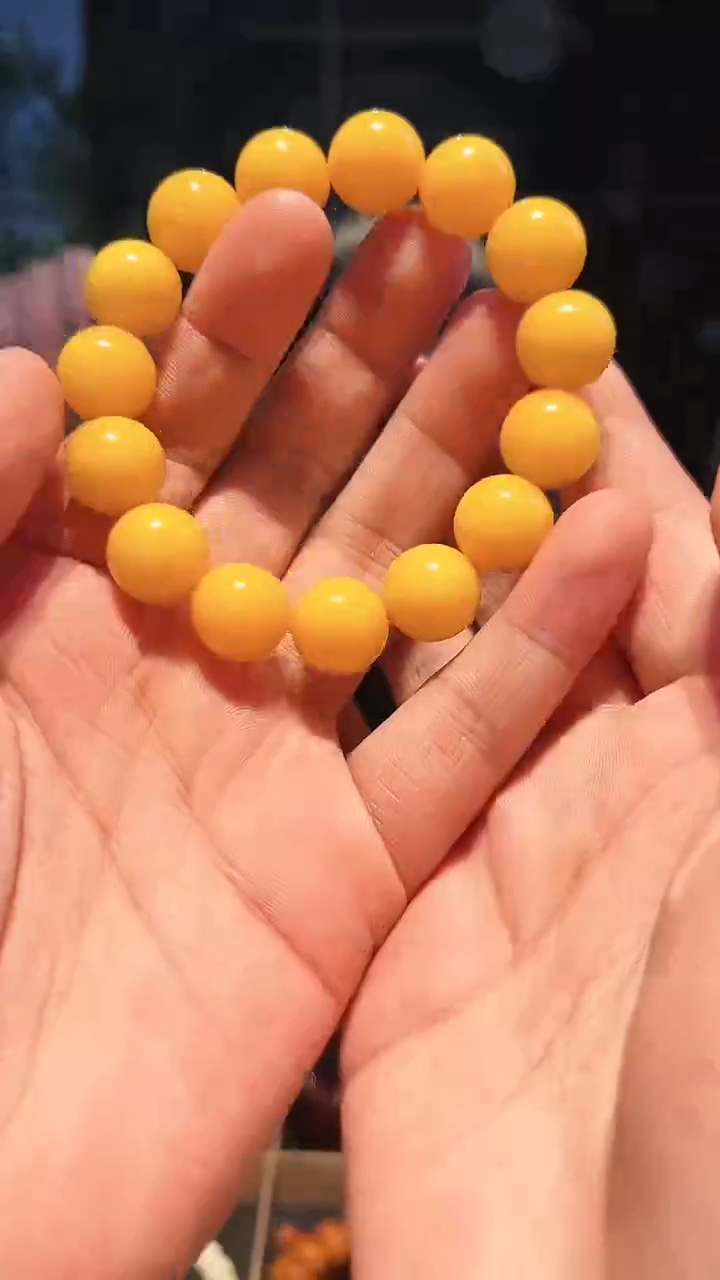 【闪购商品】蜜蜡手链未镶嵌14左右