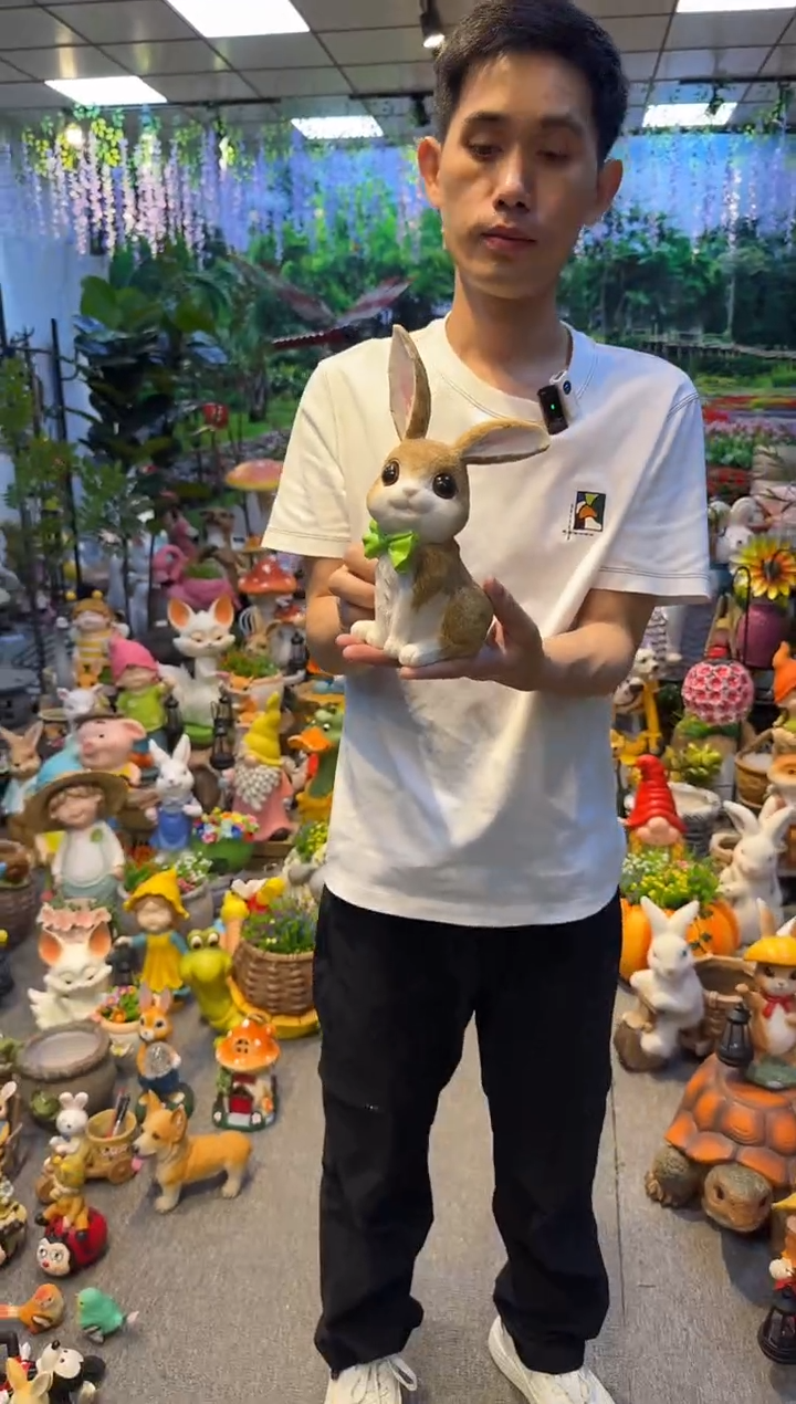 无花朵花园庭院摆件&00&